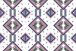 Ethnic pattern Philippine textile. It is a pattern created by combining geometric shapes. Design for print. Using in the fashion industry. vector