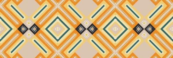 Indian ethnic design pattern. traditional pattern background It is a pattern created by combining geometric shapes. Design for print. Using in the fashion industry. vector