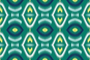 étnico ikat raya batik textil patrón sin costuras diseño de vector digital para imprimir saree kurti borde de tela símbolos de pincel muestras de algodón