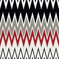 Popular zigzag chevron grunge geometric background for wallpaper, gift paper, fabric print, furniture. Zigzag print. Unusual painted ornament from brush strokes. vector