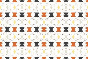 Simple geometric shapes seamless pattern It consists of a polyhedron such as a circle square triangle Used in the textile industry, fabric pattern, paper, wallpaper, book cover vector
