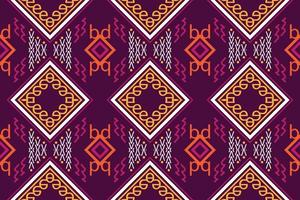 ikat patrón sin costuras textura ikat batik textil patrón sin costuras diseño de vector digital para imprimir saree kurti borneo borde de tela símbolos de pincel muestras elegantes