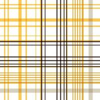 compruebe el patrón a cuadros textil sin costuras los bloques de color resultantes se repiten vertical y horizontalmente en un patrón distintivo de cuadrados y líneas conocido como conjunto. el tartán a menudo se llama plaid vector