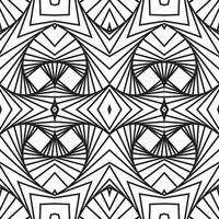 Monocromo sin costuras 3d efecto de onda óptica raya línea patrón vector, raya curva retorcida vectorial moderna ilustración de moda de fondo blanco negro. patrón, vector