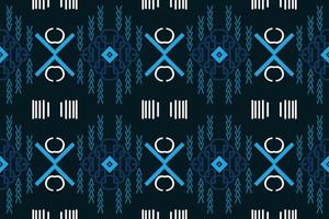Ethnic pattern background. traditional patterned vector It is a pattern created by combining geometric shapes. Design for print. Using in the fashion industry.
