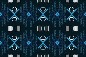 Ethnic pattern background. traditional patterned vector It is a pattern created by combining geometric shapes. Design for print. Using in the fashion industry.