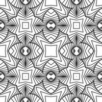 Monochrome 3D mesh geometric shapes Abstract dynamical crumpled texture. 3D pattern. The illusion of movement pattern. vector