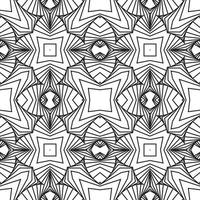 Monochrome 3D mesh geometric shapes Abstract dynamical crumpled texture. 3D pattern. The illusion of movement pattern. vector