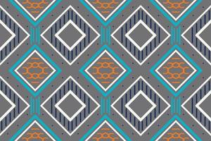 Simple ethnic design in the Philippines. It is a pattern created by combining geometric shapes. Design for print. Using in the fashion industry. vector