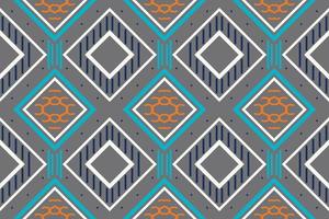 Simple ethnic design in the Philippines. It is a pattern created by combining geometric shapes. Design for print. Using in the fashion industry. vector