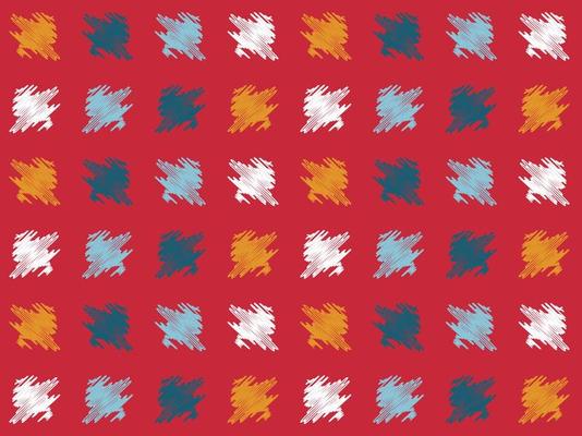 Freehand Pattern fabric prints Square Seamless Pattern Design Uzbek ikat-traditional silk product in Uzbekistan and Central Asia,