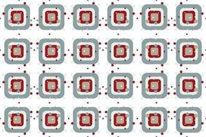 Stylish geometry shapes seamless pattern It consists of a polyhedron such as a circle square triangle Used in the textile industry, fabric pattern, paper, wallpaper, book cover vector