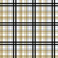 buffalo plaid pattern design texture is made with alternating bands of coloured pre-dyed threads woven as both warp and weft at right angles to each other. vector