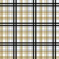 buffalo plaid pattern design texture is made with alternating bands of coloured pre-dyed threads woven as both warp and weft at right angles to each other. vector