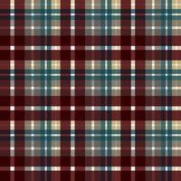 plaid pattern fabric vector design is made with alternating bands of coloured pre-dyed threads woven as both warp and weft at right angles to each other.
