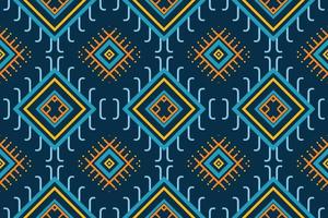 Ethnic pattern Philippine textile. traditional pattern background It is a pattern created by combining geometric shapes. Design for print. Using in the fashion industry. vector