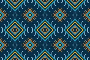 Ethnic pattern Philippine textile. traditional pattern background It is a pattern created by combining geometric shapes. Design for print. Using in the fashion industry. vector