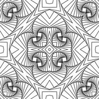 3D wireframe geometric shapes Vector Twisted Curved Stripe Modern Trendy Illustration of black white background. pattern,