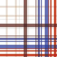 check buffalo plaid pattern seamless texture is woven in a simple twill, two over two under the warp, advancing one thread at each pass. vector