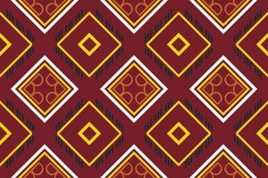 Simple ethnic design. traditional patterned vector It is a pattern created by combining geometric shapes. Design for print. Using in the fashion industry.