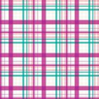 La textura del diseño de la tela con patrón de cuadros de búfalo es una tela estampada que consta de bandas entrecruzadas, horizontales y verticales en varios colores. los tartanes se consideran un icono cultural de Escocia. vector