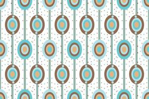 Style Modern geometrical shapes seamless pattern It consists of a polyhedron such as a circle square triangle Used in the textile industry, fabric pattern, paper, wallpaper, book cover vector