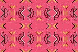 Ethnic Aztec Ikat Seamless Pattern Textile Motif ikat seamless pattern digital vector design for Print saree Kurti Borneo Fabric Aztec brush symbols swatches stylish