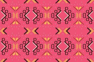 étnico azteca ikat patrón sin costuras motivo textil ikat patrón sin costuras diseño de vector digital para imprimir saree kurti borneo tela azteca pincel símbolos muestras elegantes