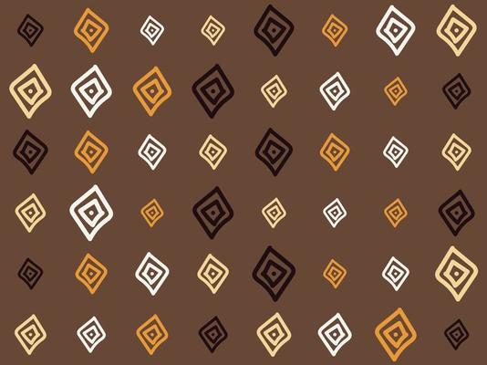 Rhombus Freehand Drawing Aztec fabric prints Seamless Pattern Design Ethnic Aztec fabric carpet mandala ornament native boho chevron textile.