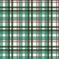 tartan pattern seamless textile is woven in a simple twill, two over two under the warp, advancing one thread at each pass. vector