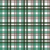 tartan pattern seamless textile is woven in a simple twill, two over two under the warp, advancing one thread at each pass. vector