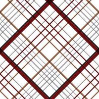 plaids pattern design textile is made with alternating bands of coloured pre dyed threads woven as both warp and weft at right angles to each other. vector