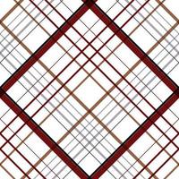 plaids pattern design textile is made with alternating bands of coloured pre dyed threads woven as both warp and weft at right angles to each other. vector