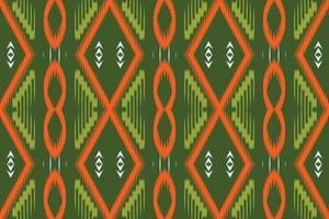 BatikTextile ikat frame seamless pattern digital vector design for Print saree Kurti Borneo Fabric border brush symbols swatches cotton