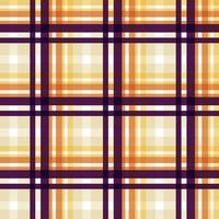 plaid pattern fabric design texture is a patterned cloth consisting of criss-crossed, horizontal and vertical bands in multiple colours. Tartans are regarded as a cultural icon of Scotland. vector