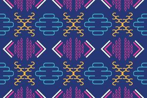 vector patrón étnico. vectores de patrones étnicos tradicionales es un patrón creado mediante la combinación de formas geométricas. diseño para imprimir. utilizando en la industria de la moda.