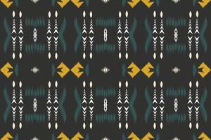 BatikTextile ikat flower seamless pattern digital vector design for Print saree Kurti Borneo Fabric border brush symbols swatches stylish