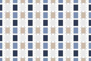 Simple geometrical shapes seamless pattern It consists of a polyhedron such as a circle square triangle Used in the textile industry, fabric pattern, paper, wallpaper, book cover vector
