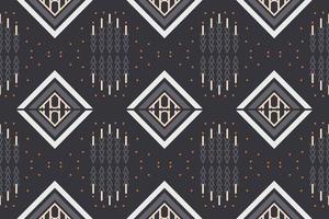 Ethnic Aztec Ikat Seamless Pattern Textile ikat chevron seamless pattern digital vector design for Print saree Kurti Borneo Fabric Aztec brush symbols swatches designer