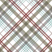 checks pattern seamless textile is made with alternating bands of coloured pre dyed threads woven as both warp and weft at right angles to each other. vector