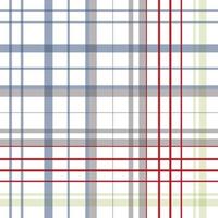 check plaid pattern seamless texture is made with alternating bands of coloured pre dyed threads woven as both warp and weft at right angles to each other. vector