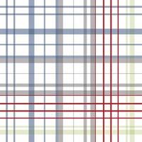 check plaid pattern seamless texture is made with alternating bands of coloured pre dyed threads woven as both warp and weft at right angles to each other. vector