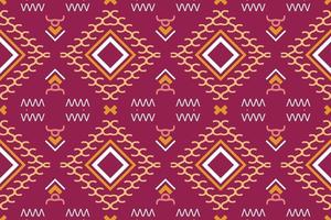 Simple ethnic design in the Philippines. Traditional ethnic pattern design It is a pattern created by combining geometric shapes. Design for print. Using in the fashion industry. vector