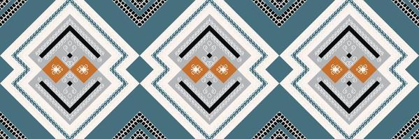 Indian ethnic design pattern. Traditional ethnic pattern design It is a pattern created by combining geometric shapes. Design for print. Using in the fashion industry. vector