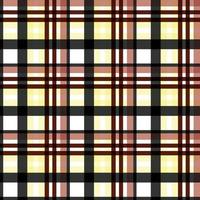 tartan pattern seamless texture is made with alternating bands of coloured pre-dyed threads woven as both warp and weft at right angles to each other. vector