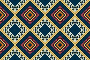 patrón étnico textil filipino. patrón étnico geométrico diseño tradicional es un patrón creado mediante la combinación de formas geométricas. diseño para imprimir. utilizando en la industria de la moda. vector