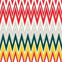 Zigzag chevron pattern Vector background retro vintage design