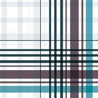 abstract tartan pattern seamless textile is made with alternating bands of coloured pre dyed threads woven as both warp and weft at right angles to each other. vector