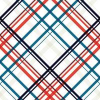 check patterns seamless textile is woven in a simple twill, two over two under the warp, advancing one thread at each pass. vector
