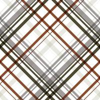 check patterns seamless textile is made with alternating bands of coloured pre dyed threads woven as both warp and weft at right angles to each other. vector